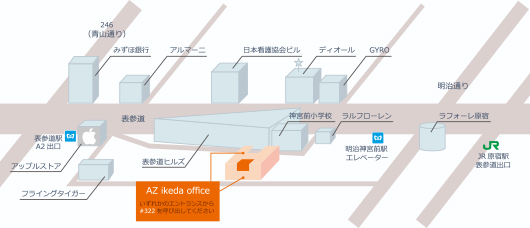 アクセスマップ